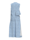 INTEGRATED jeans-maxi and disordered jacket