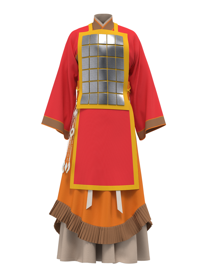 Western Zhou Dynasty warrior uniform