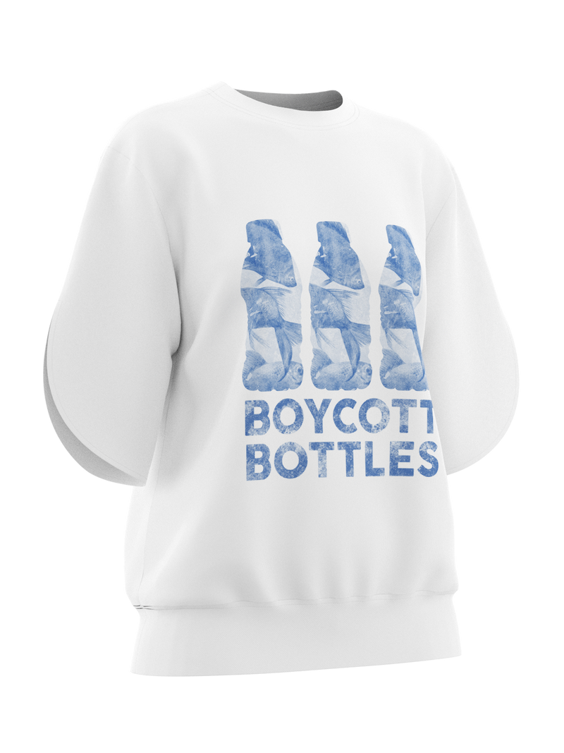 No More Plastic Boycott Bottles T-SHIRT