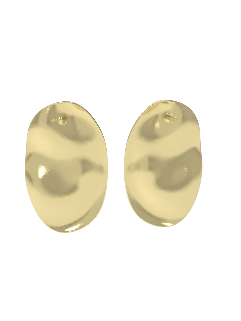 Aqua earrings