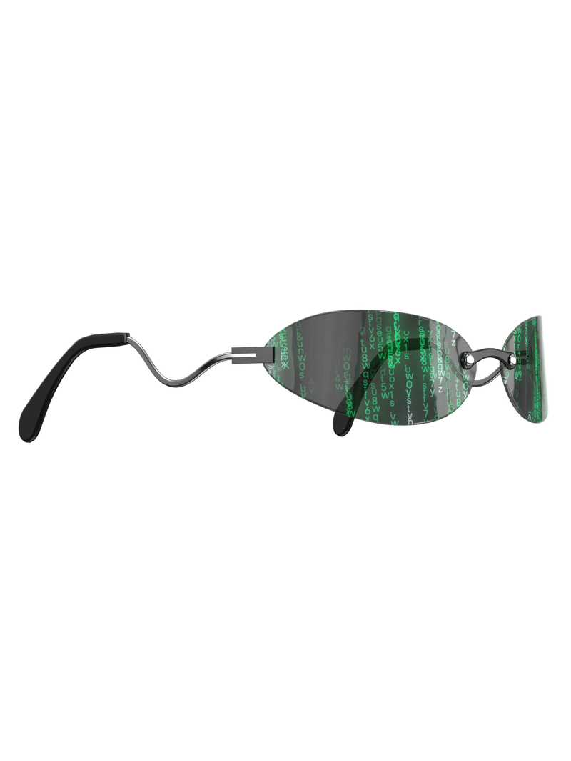 Green code glasses
