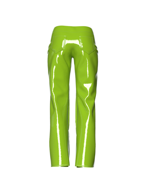 Latex Lime pants by Nina Doll