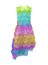 Rainbow dress by Paskal
