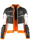 Orange Moto Jacket