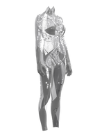 Leeloo Jumpsuit Silver