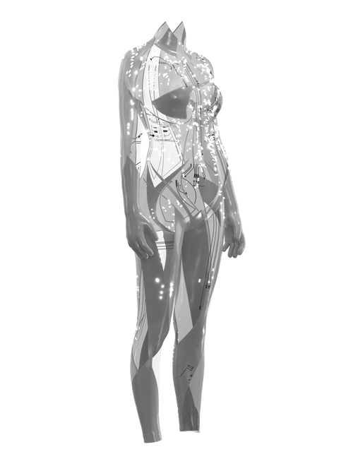 Leeloo Jumpsuit Silver