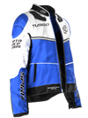 Blue Moto Jacket