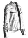 White Moto Jacket