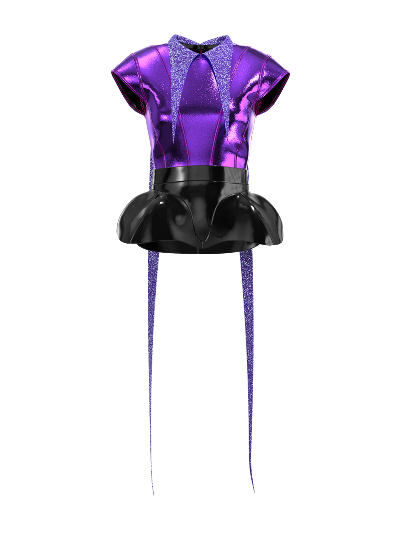 Robo-insect Peplum Top