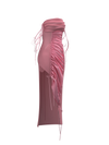 Merylin in pink dress