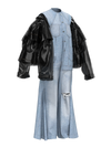 BLENDED multi-jacket jump-dress