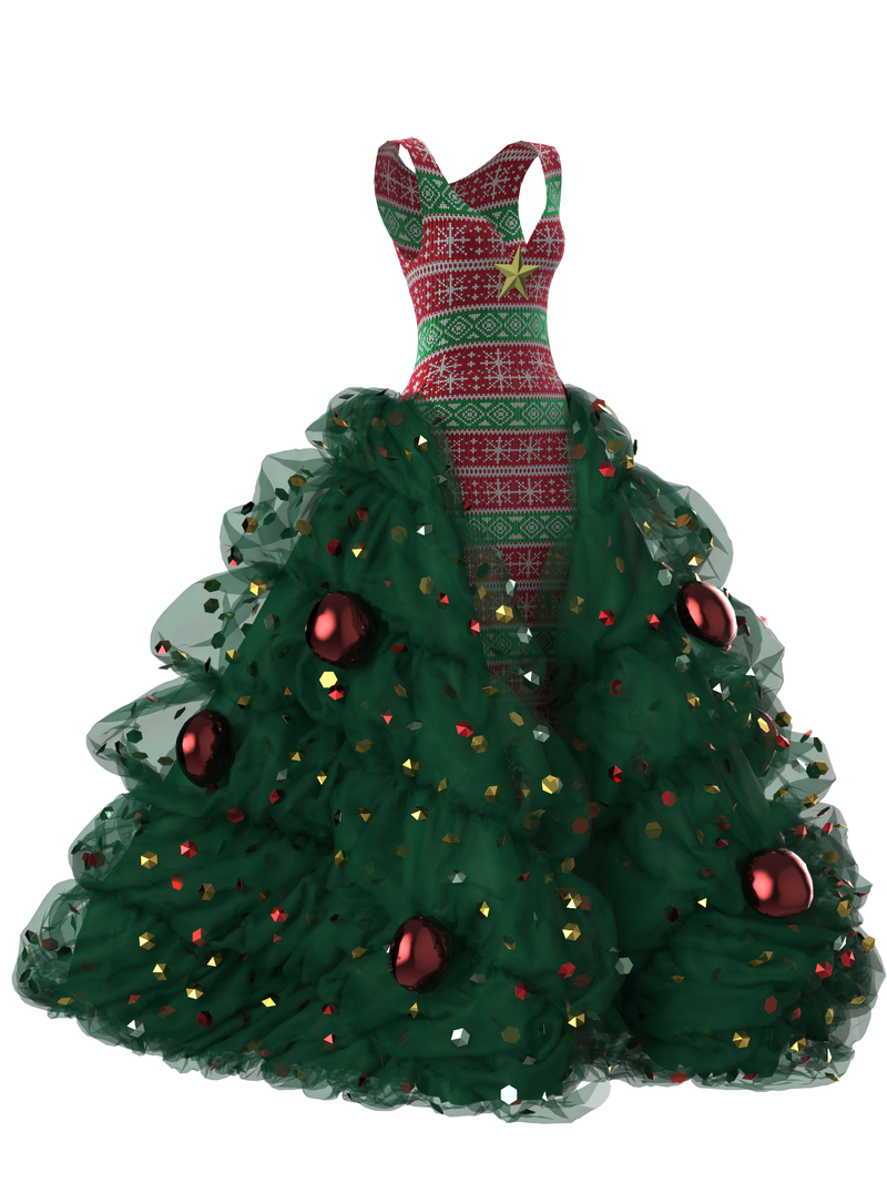 Christmas Gown-I-III