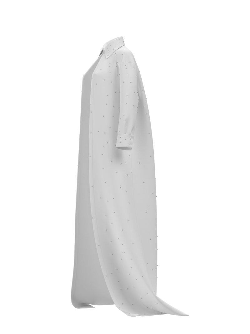 Ghost White Long Shirt