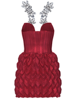 Stellar Crimson Red Dress
