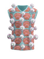 Pearls and Shells Tank Top