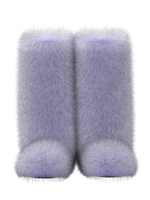 Purple Fur-tale Boots