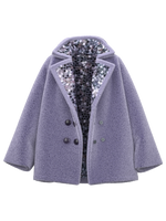 Fur-tale Purple Coat