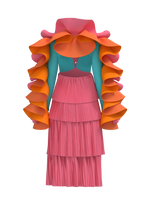 Shelly Coral Dress
