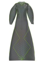 Cyber honeycomb dress