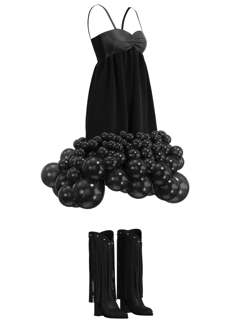 The Black Balloon Mini Dress