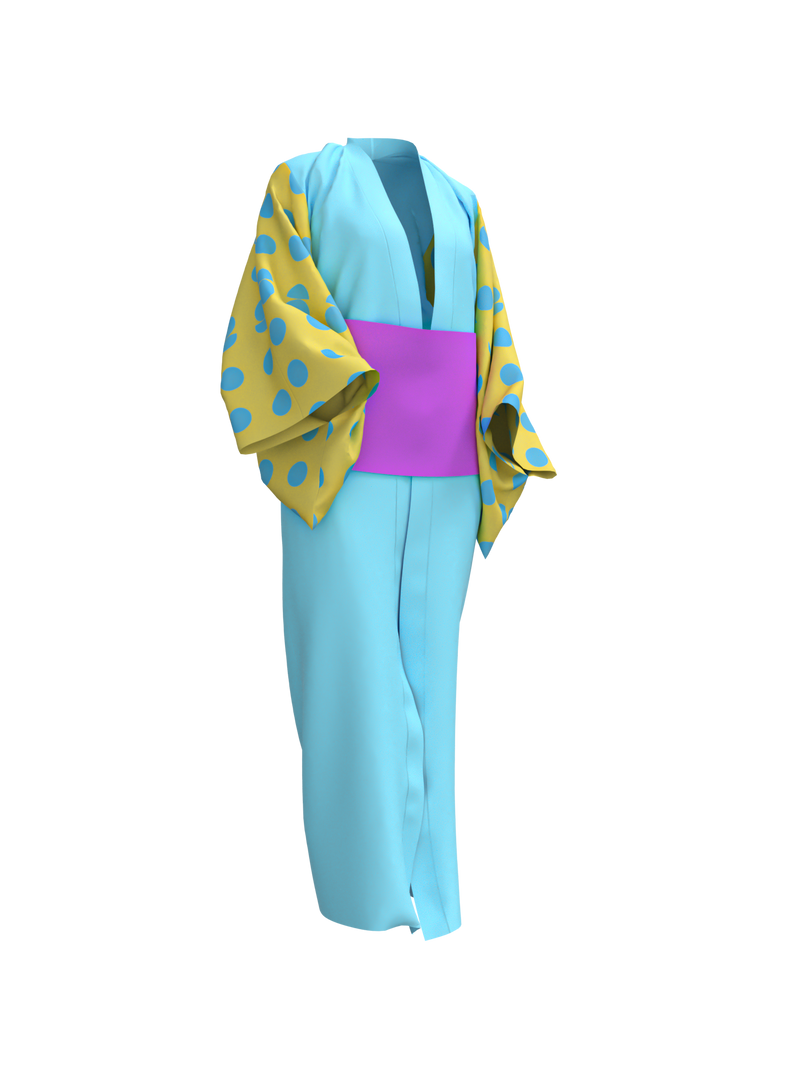 Digital kimono by Kota Yamaji