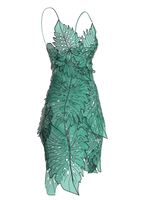 Reimagined leaf dress