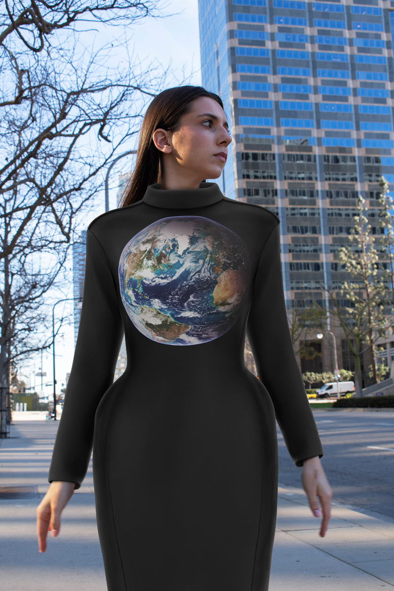 Space Dress -  Blue Marble 2007