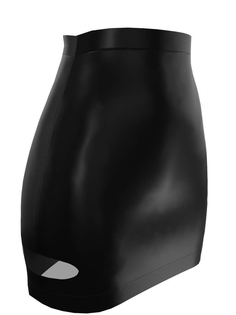Tulip Mini Skirt Black