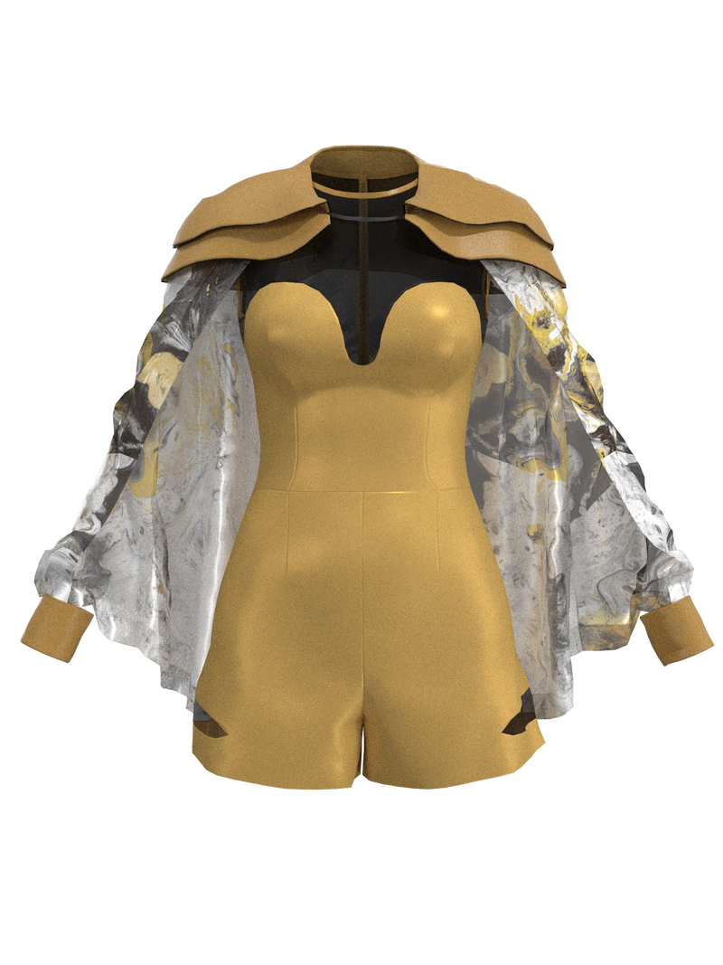 Evoke Outfit Gold/Marble