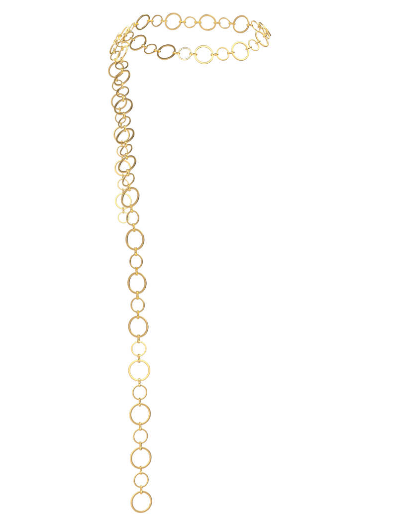 The Gold Link Scarf Chain