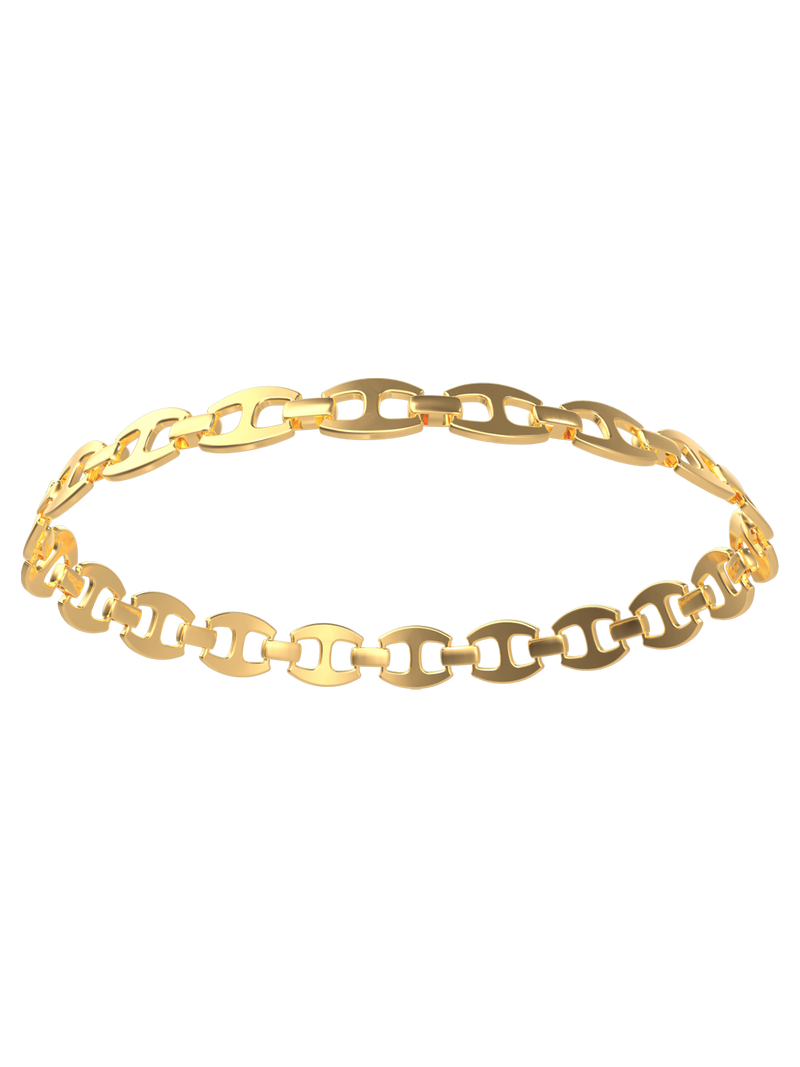The Gold Link Anchor Choker