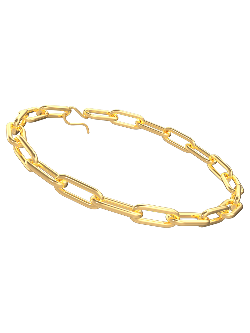 The Gold Paperclip Choker