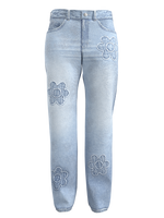 Pacsun Floral Patch Jeans