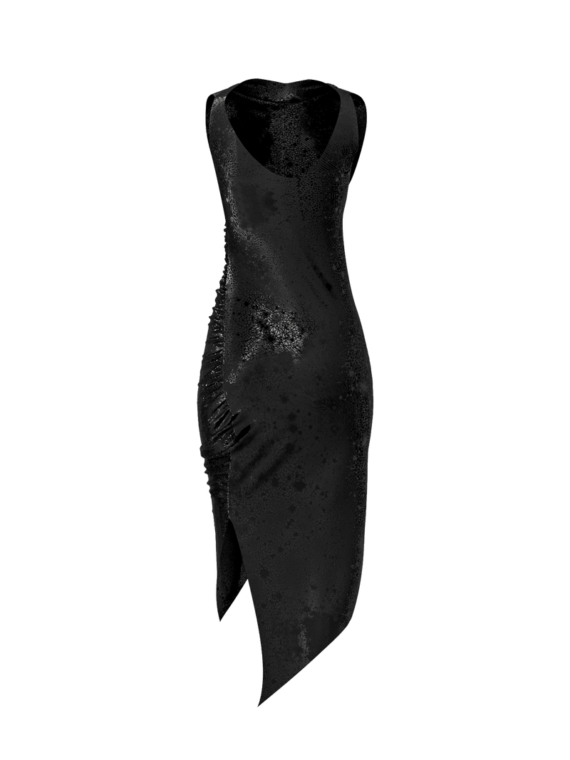 Nebula Black Dress by Arnaud Pepin-Donat