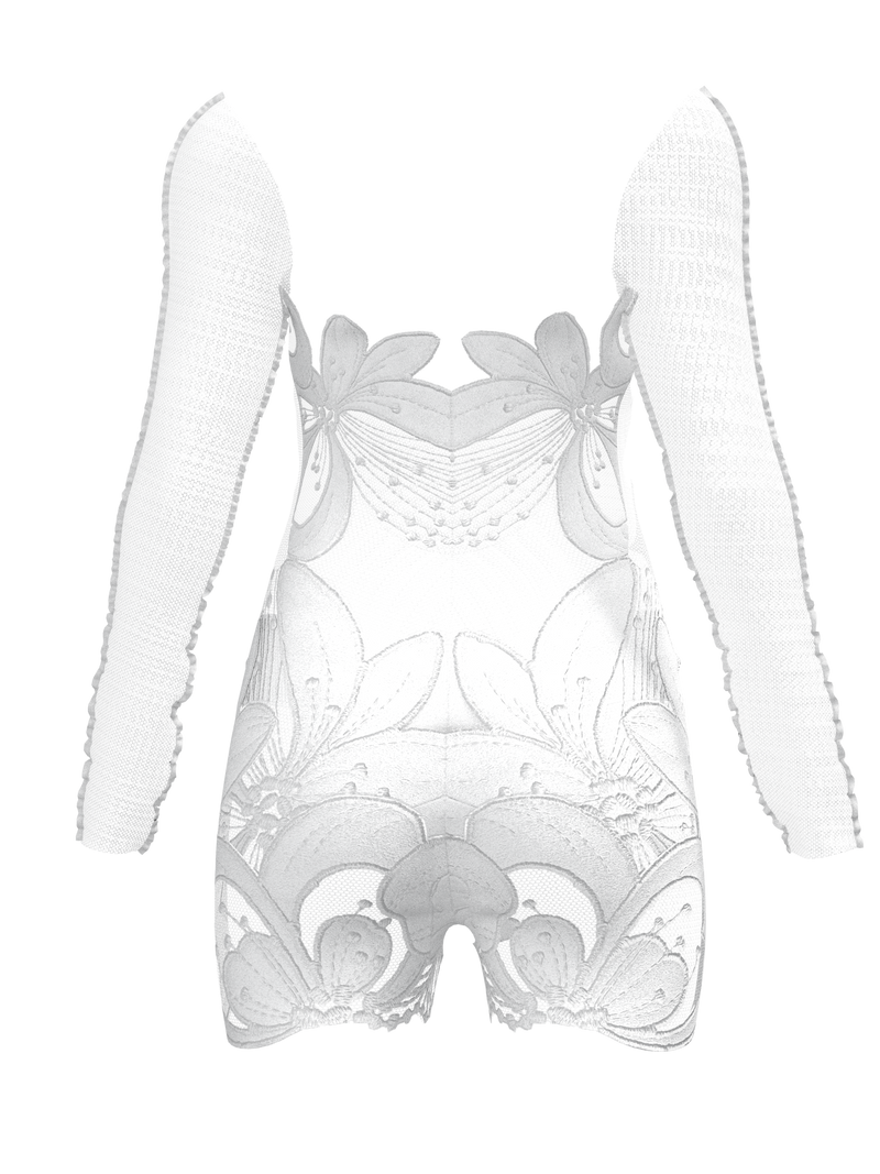 DiGi-BLOOM Bodysuit Female White