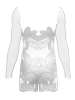 DiGi-BLOOM Bodysuit Male White