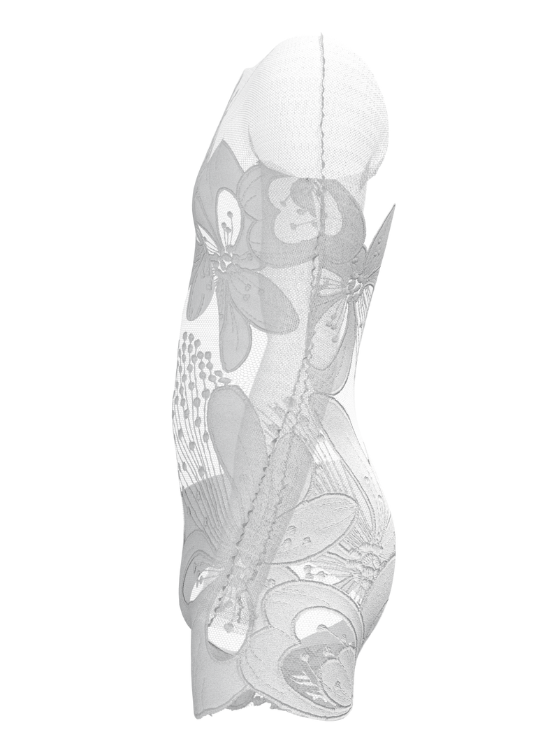 DiGi-BLOOM Bodysuit Male White