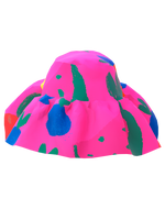 Fruit print bucket hat