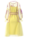 Dress yellow provence