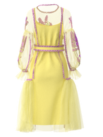 Dress yellow provence