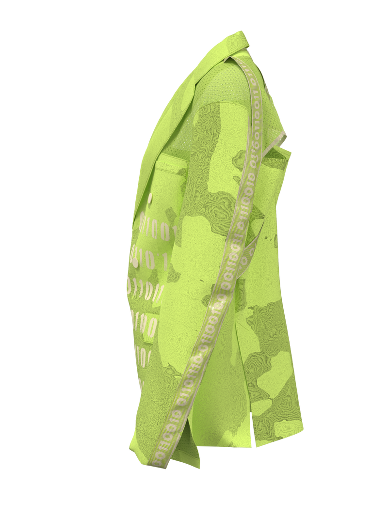 Unisex Jacket Neon Green
