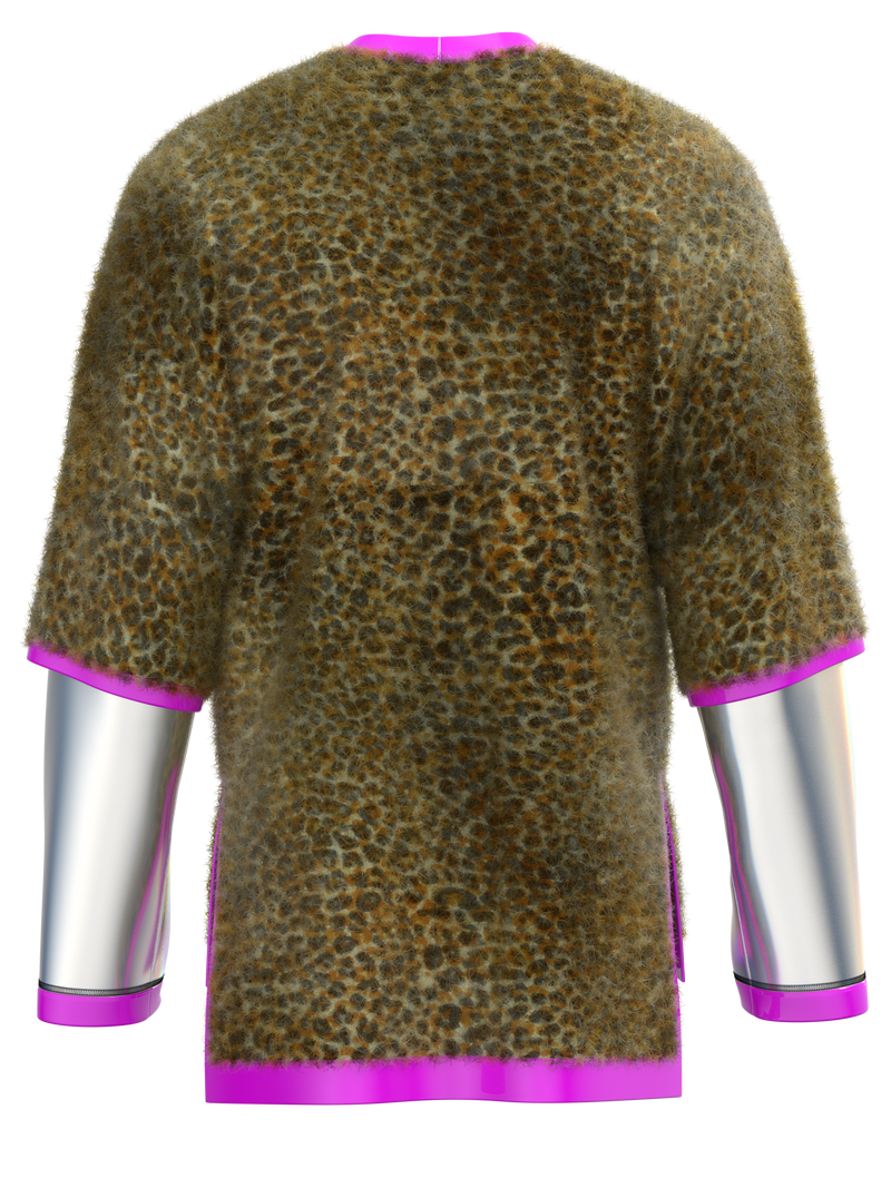 Sweater Leopard loves u