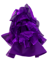 Purple ruffle dress