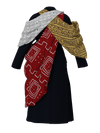 Coat with 3 capes