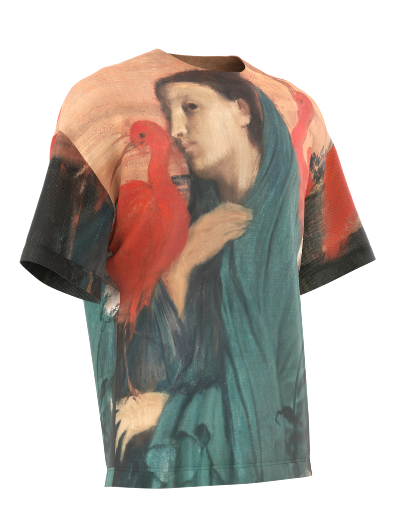 T-shirt - Young Woman with Ibis