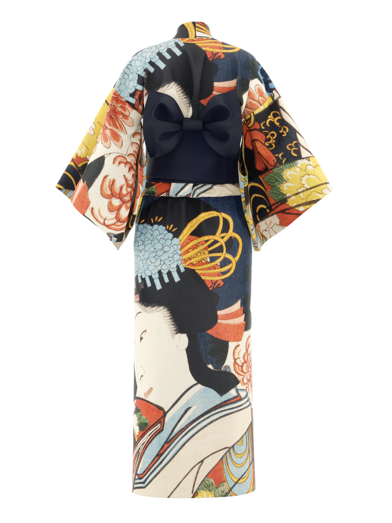 Kimono female long - Portrait