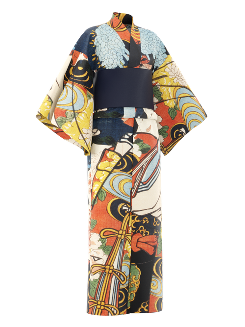 Kimono female long - Portrait