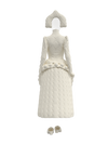 Dress with apron