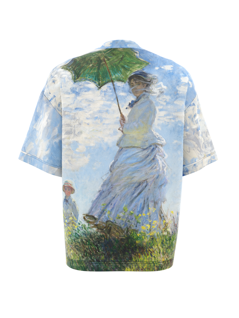 T-shirt - Woman with a Parasol - Madame Monet and Her Son