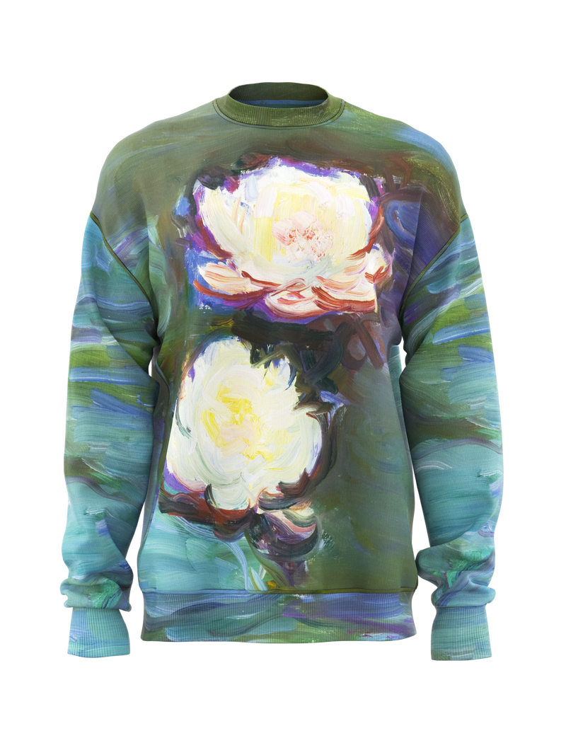 Sweatshirt - Water Lillies